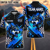BlueJose Darts Angry Wolf Graffiti Brush Splash Personalized Name, Team Name Unisex Shirt (4 Colors)