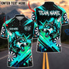 BlueJose Darts Angry Wolf Graffiti Brush Splash Personalized Name, Team Name Unisex Shirt (4 Colors)