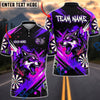 BlueJose Darts Angry Wolf Graffiti Brush Splash Personalized Name, Team Name Unisex Shirt (4 Colors)