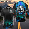 BlueJose Darts City Fire Ring Personalized Name, Team Name Shirt (4 Colors)