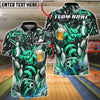 BlueJose Bowling And Pins Angry Hornet Beer Customized Name, Team Name 3D Shirt (6 Colors)