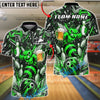 BlueJose Bowling And Pins Angry Hornet Beer Customized Name, Team Name 3D Shirt (6 Colors)