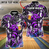 BlueJose Bowling And Pins Angry Hornet Beer Customized Name, Team Name 3D Shirt (6 Colors)