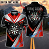 BlueJose Darts Tactical Gun Dartboard Personalized Name, Team Name Unisex Shirt (4 Colors)