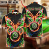 BlueJose Billiards 8 Ball Flaming Butterfly Wings Personalized Name Shirt (4 Colors)