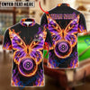 BlueJose Billiards 8 Ball Flaming Butterfly Wings Personalized Name Shirt (4 Colors)