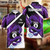 BlueJose Billiards 8 Ball Mythical Serpent Dragon Personalized Name Shirt (4 Colors)