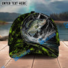 BlueJose Fishing Thunder Strike Personalized Name Classic 3D Cap Personalized Cap (13 Breeds)