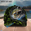 BlueJose Fishing Thunder Strike Personalized Name Classic 3D Cap Personalized Cap (13 Breeds)