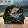 BlueJose Fishing Thunder Strike Personalized Name Classic 3D Cap Personalized Cap (13 Breeds)