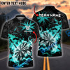 BlueJose Fire & Jet Strike Theme, Breathable Fabric Pro Darts Tournament Shirt Name & Team Multicolor Option Customized Name, Team Name 3D Shirt (4 Colors)