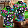 BlueJose Billiards 8 Ball Graffiti Cartoon Character Smug Smile Personalized Name Shirt (4 Colors)