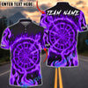 BlueJose Darts Flame Mystic Multicolor Options Personalized Name Shirt (4 Colors)