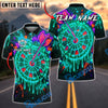 BlueJose Darts Neon Graffiti Dartboard Splash Personalized Name, Team Name Unisex Shirt (4 Colors)