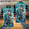 BlueJose Bowling And Pins Diamond Black Girl Pitbull Pink Galaxy Customized Name, Team Name 3D Shirt (6 Colors)