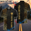 BlueJose Darts Luxury Black Gold Ornamental Dartboard Design Personalized Name, Team Name Unisex Shirt (6 Colors)