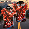 BlueJose Darts Eagle Neon Fierce Wings Dartboard Personalized Name, Team Name Unisex Shirt (4 Colors)