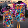BlueJose Darts Crazy Monster Graffiti Personalized Name, Team Name Unisex Shirt (4 Colors)