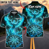 BlueJose Darts Phoenix Firebird Dartboard Personalized Name, Team Name Unisex Shirt (4 Colors)