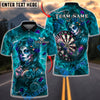 BlueJose Darts Sugar Skull Woman Roses Dartboard Personalized Name, Team Name Unisex Shirt (4 Colors)