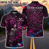 BlueJose Darts Gothic Rose Profile Ornate Dartboard Personalized Name, Team Name Unisex Shirt (6 Colors)