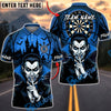 BlueJose Darts Halloween Vampire Haunted Castle and Bats Personalized Name, Team Name Unisex Shirt (4 Colors)