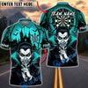 BlueJose Darts Halloween Vampire Haunted Castle and Bats Personalized Name, Team Name Unisex Shirt (4 Colors)