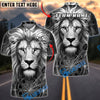 BlueJose Darts Golden Fire Lion Dartboard Fantasy Personalized Name, Team Name Unisex Shirt (6 Colors)