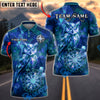 BlueJose Darts Galaxy Geometric Owl Compass Crystal Dartboard Personalized Name, Team Name Unisex Shirt (4 Colors)