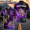 BlueJose Darts Bee Wasp Hornet Thunder Lightning Dartboard Fantasy Personalized Name, Team Name Unisex Shirt (6 Colors)