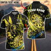 BlueJose Darts Bee Wasp Hornet Thunder Lightning Dartboard Fantasy Personalized Name, Team Name Unisex Shirt (6 Colors)