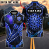 BlueJose Darts Tech Armor Future Lightning Dartboard Personalized Name, Team Name Unisex Shirt (4 Colors)