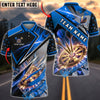 BlueJose Darts Triple Dart Lightning Shattered Crystal Dartboard Fantasy Personalized Name, Team Name Unisex Shirt (6 Colors)