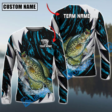 Bluejose Walleye Fishing Fire Thunderstorm Name & Team Name 3D Shirts