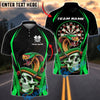 BlueJose Darts Snake Skull Dark Warrior Multicolor Options Personalized Name Shirt (4 Colors)