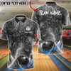 BlueJose Bowling & Pins Lightning Evil Face Clowns Customized Name, Team Name 3D Shirt (6 Colors)