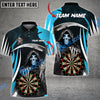 BlueJose Darts Skull Reaper Personalized Name, Team Name 3D Shirt (4 Colors)