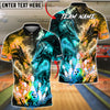 BlueJose Bowling Dragon Dual Dragon Clash Customized Name, Team Name 3D Shirt (4 Colors)