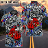 BlueJose Darts Angry Bull Middle Finger That's Some Bullshit Paint Splatter Personalized Name, Team Name Unisex Shirt (6 Colors)