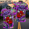 BlueJose Darts Angry Bull Middle Finger That's Some Bullshit Paint Splatter Personalized Name, Team Name Unisex Shirt (6 Colors)