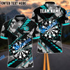 BlueJose Darts Grunge Thunder Personalized Name, Team Name 3D Shirt (4 Colors)