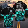 BlueJose Darts Reaper Skull Personalized Name, Team Name Shirt (4 Colors)