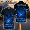 BlueJose Darts Viking Hit The Heat Personalized Name, Team Name Shirt (4 Colors)