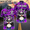BlueJose Darts Panda Cool Style Customized Name, Team Name 3D Shirt (4 Colors)