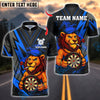 BlueJose Darts Lion Design Customized Name, Team Name 3D Shirt (4 Colors)