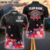 BlueJose Darts Star Glam Dartboard Personalized Name, Team Name Shirt (4 Colors)