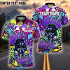 BlueJose Darts Graffiti Funny Gutterly Ridiculous Personalized Name, Team Name Shirt (4 Colors)