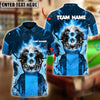 BlueJose Billiards Ball 8 Pool Titan Personalized Name Shirt (4 Colors)