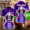 BlueJose Billiards Ball 8 Pool Titan Personalized Name Shirt (4 Colors)