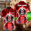 BlueJose Billiards Ball 8 Pool Titan Personalized Name Shirt (4 Colors)